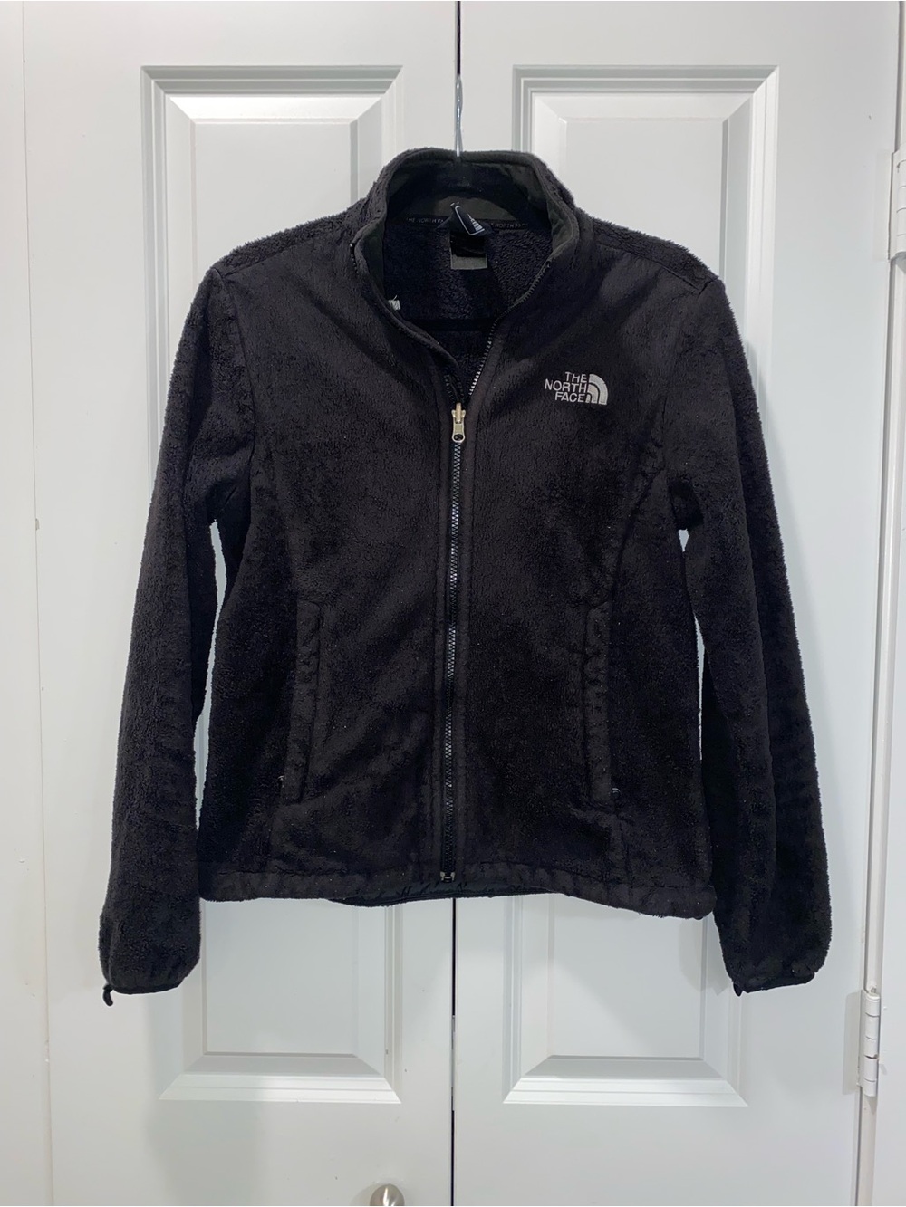 The North Face Black Teddy Fleece Zip Jacket
